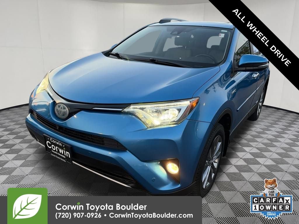 Used 2017 Toyota RAV4 Limited w/ Advanced Technology Package AWD/4WD image 3