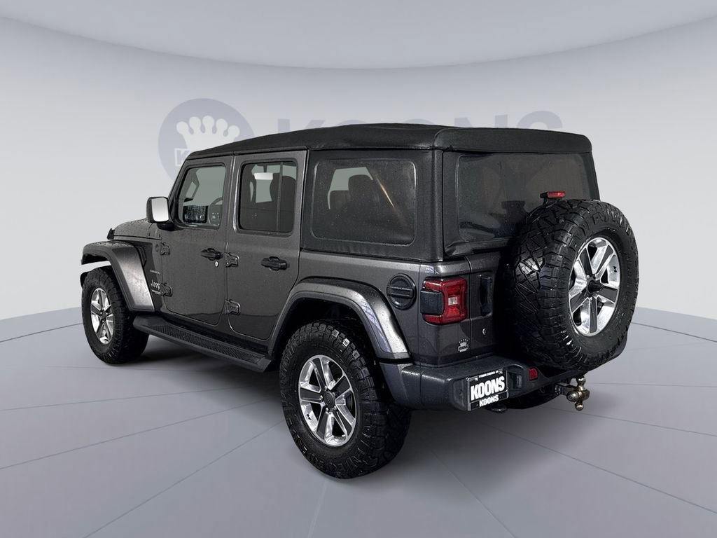 Used 2020 Jeep Wrangler Unlimited Sahara AWD/4WD image 4