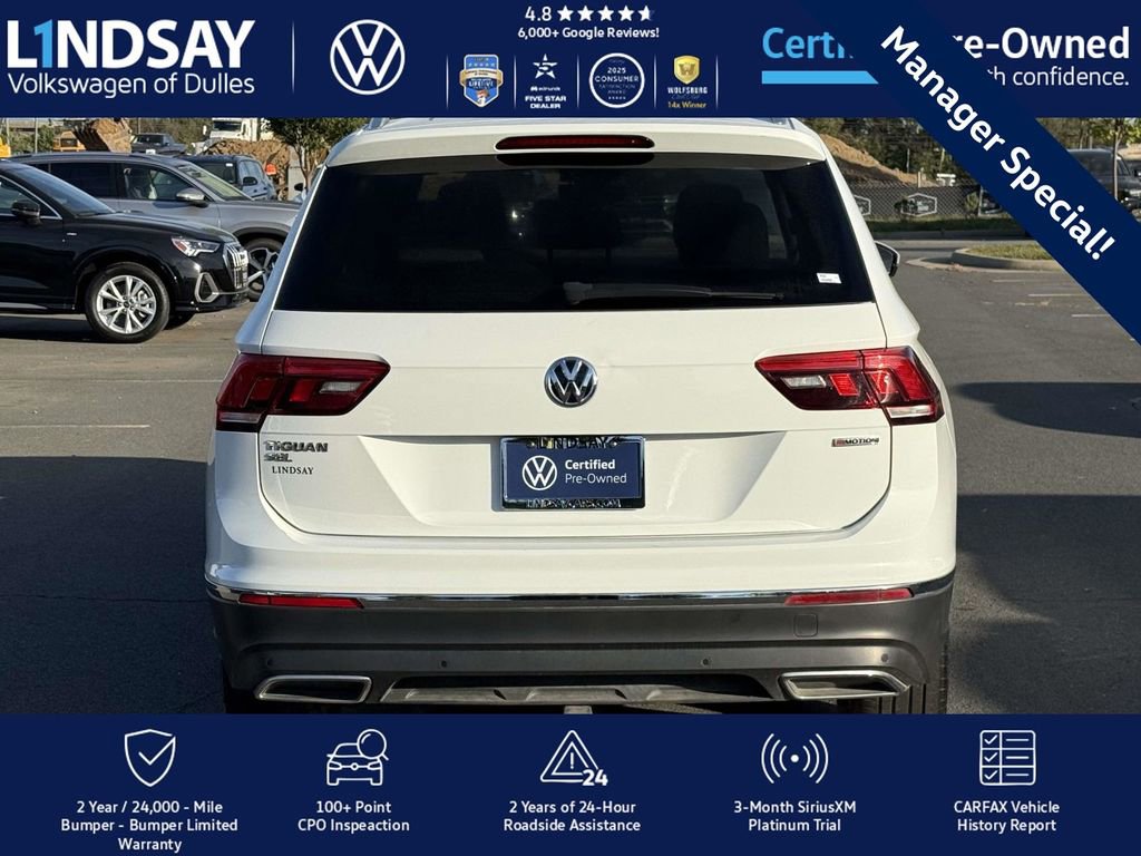 Certified 2021 Volkswagen Tiguan SEL image 6
