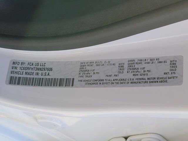 Used 2022 RAM 1500 Limited w/ Body Color Bumper Group image 15