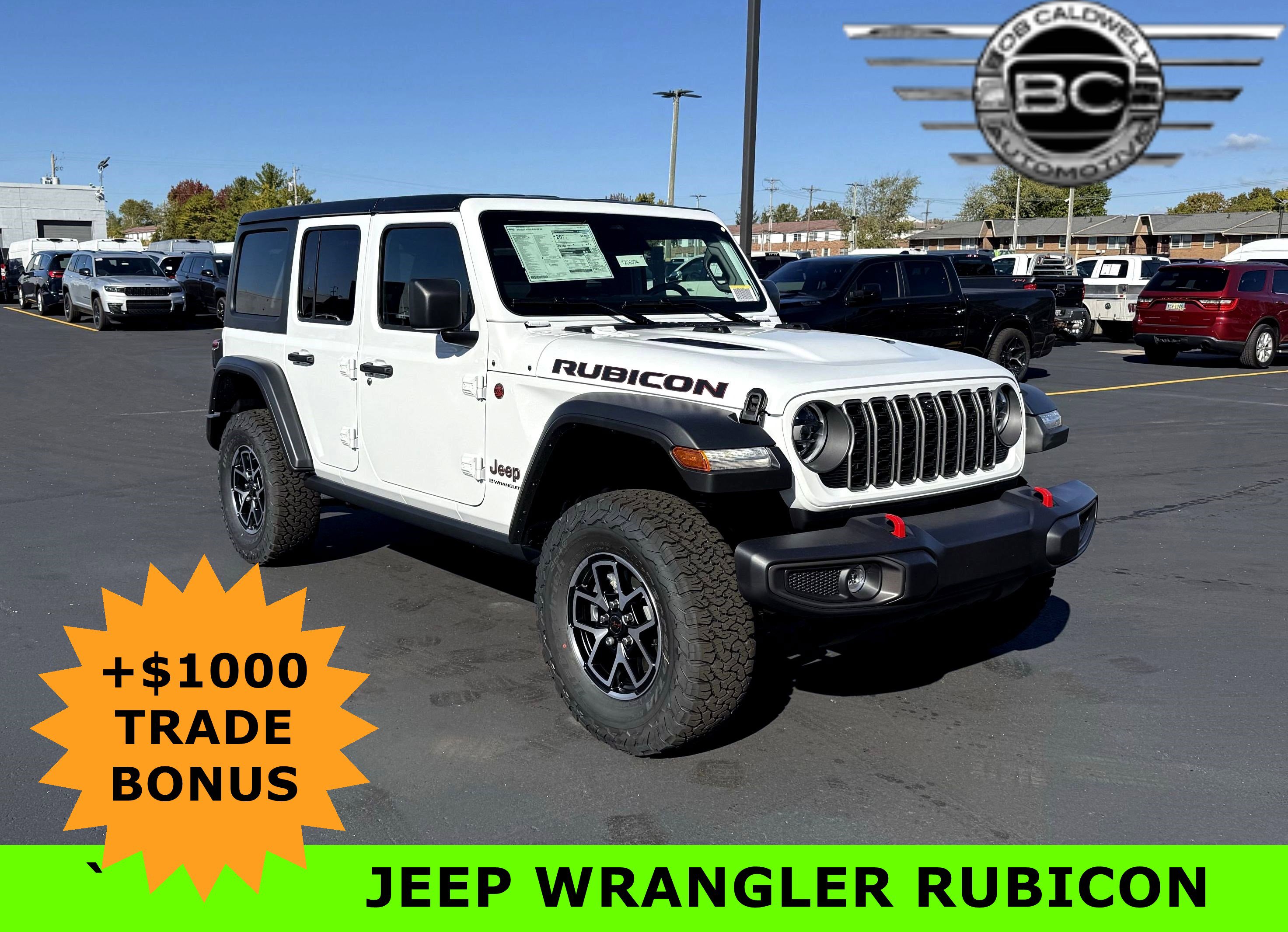 New 2026 Jeep Wrangler Unlimited Rubicon