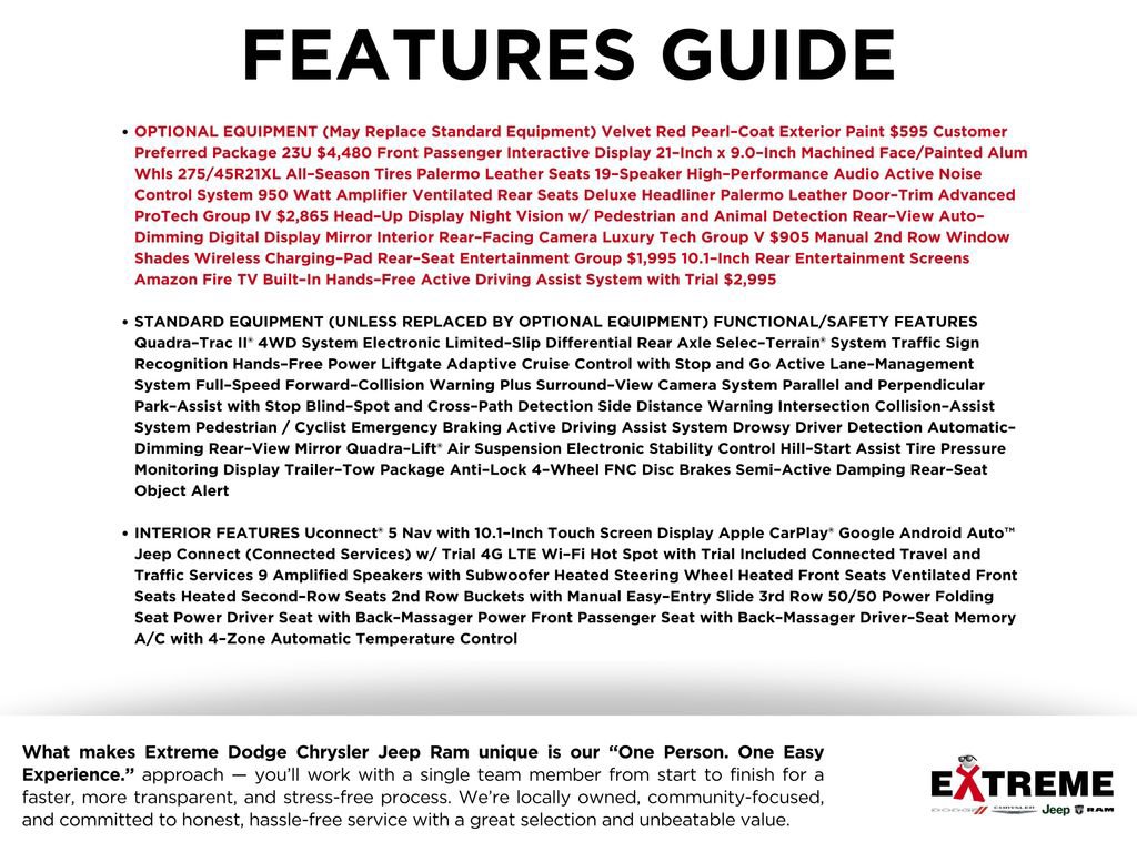 Used 2024 Jeep Grand Cherokee L Summit AWD/4WD image 2