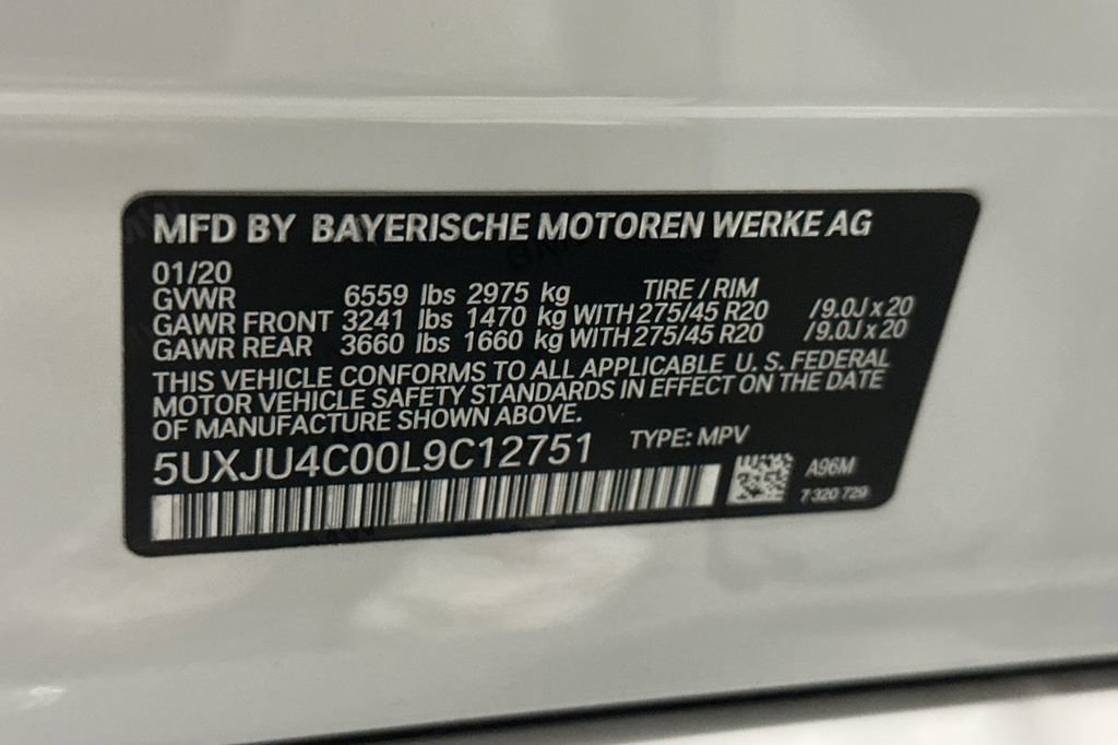 Used 2020 BMW X5 M50i w/ Executive Package AWD/4WD image 37