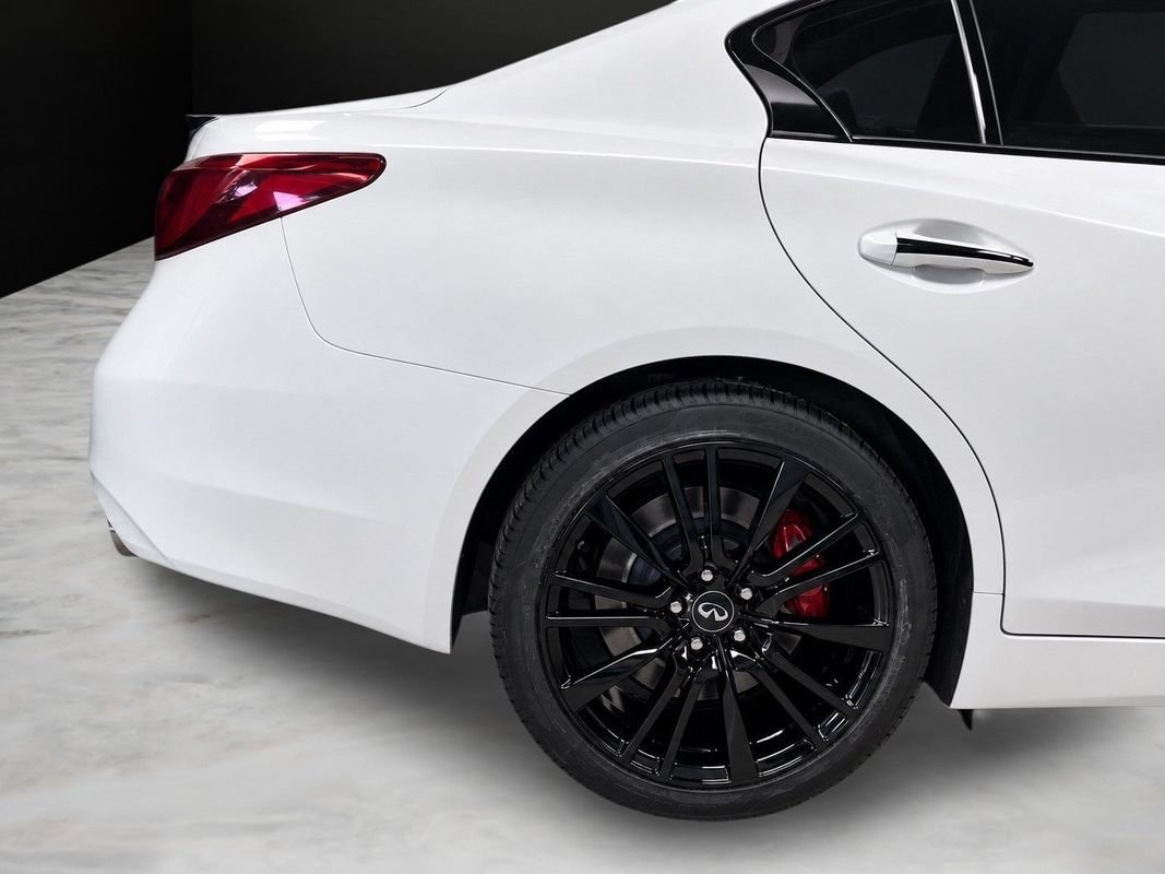 Used 2018 INFINITI Q50 Red Sport 400 AWD/4WD image 10