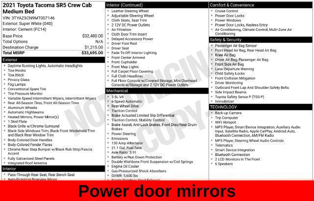 Used 2021 Toyota Tacoma SR5 RWD image 47
