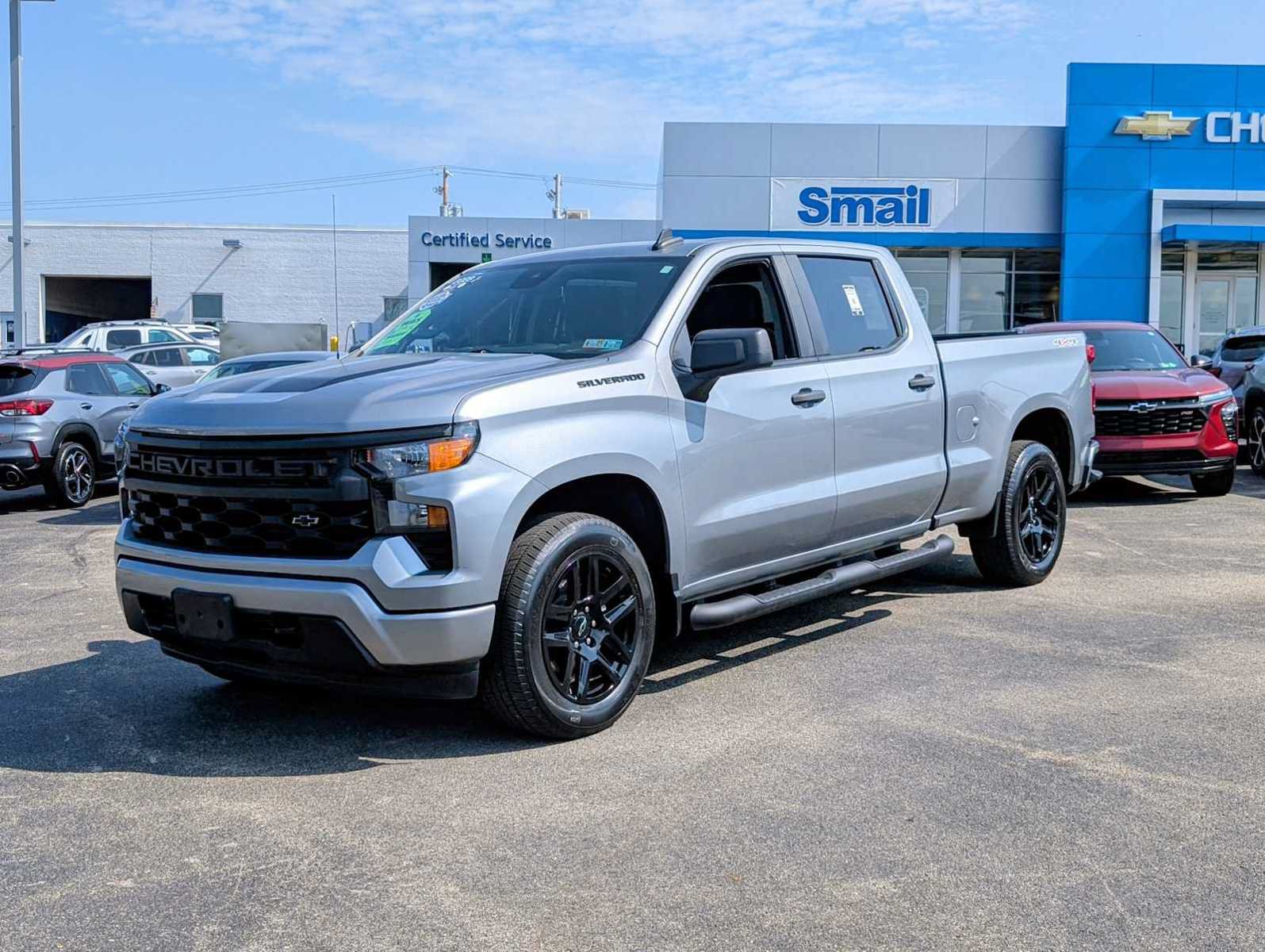 Certified 2023 Chevrolet Silverado 1500 Custom w/ Rally Edition