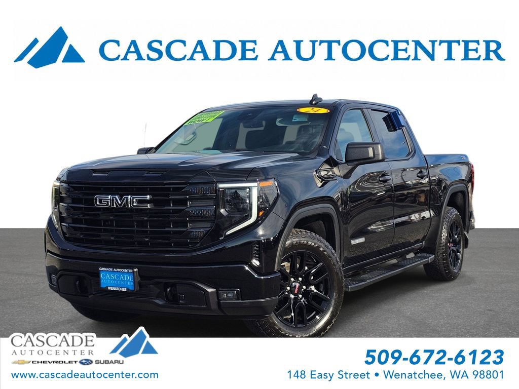 Certified 2024 GMC Sierra 1500 Elevation w/ LPO, Elevation Black Package