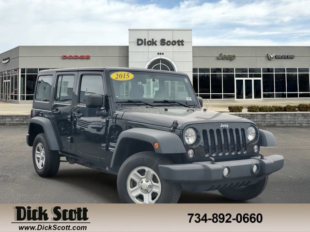 Used 2015 Jeep Wrangler Unlimited Sport w/ Connectivity Group image 1