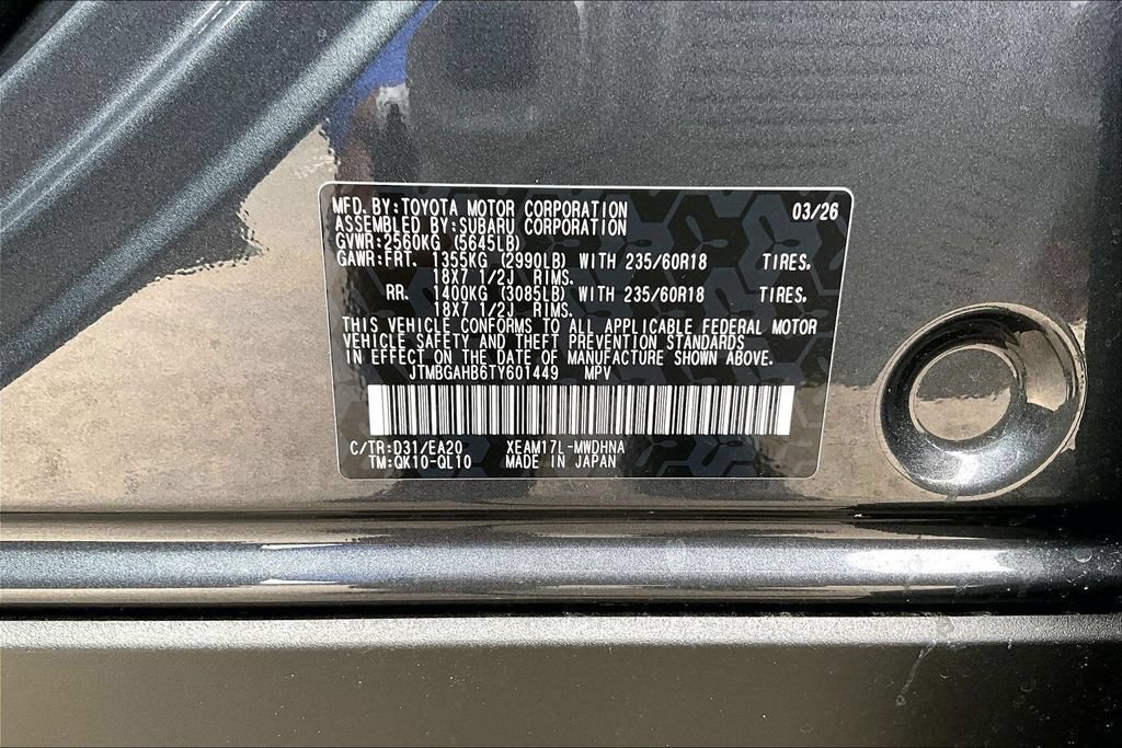 New 2026 Toyota bZ Woodland AWD/4WD image 13