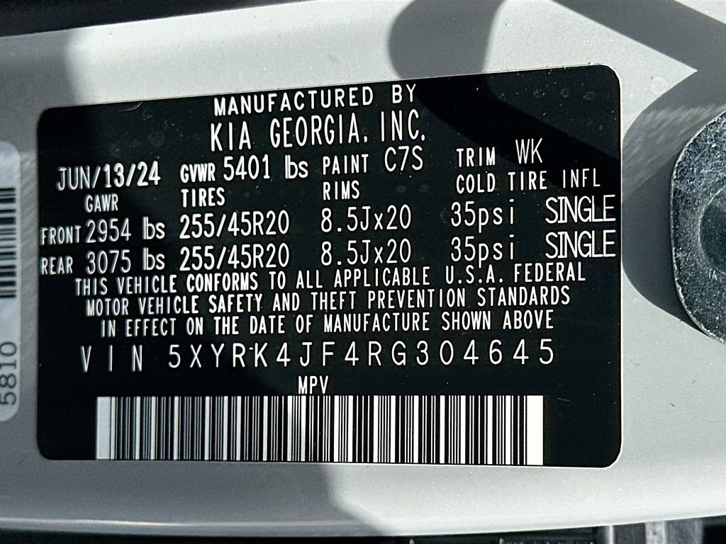 Certified 2024 Kia Sorento SX image 33