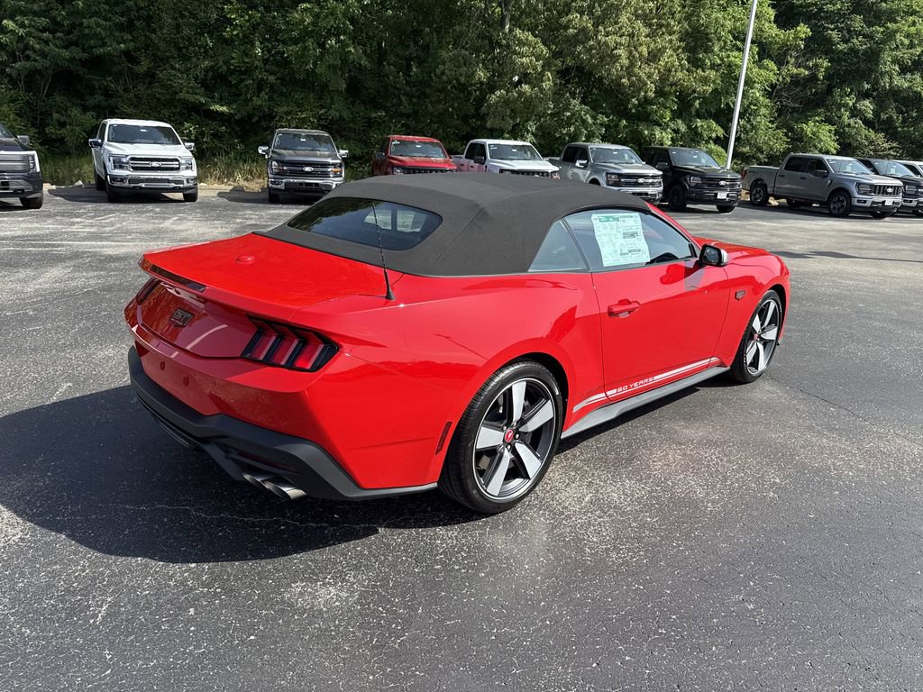 New 2025 Ford Mustang GT Premium w/ 60th Anniversary Package image 3