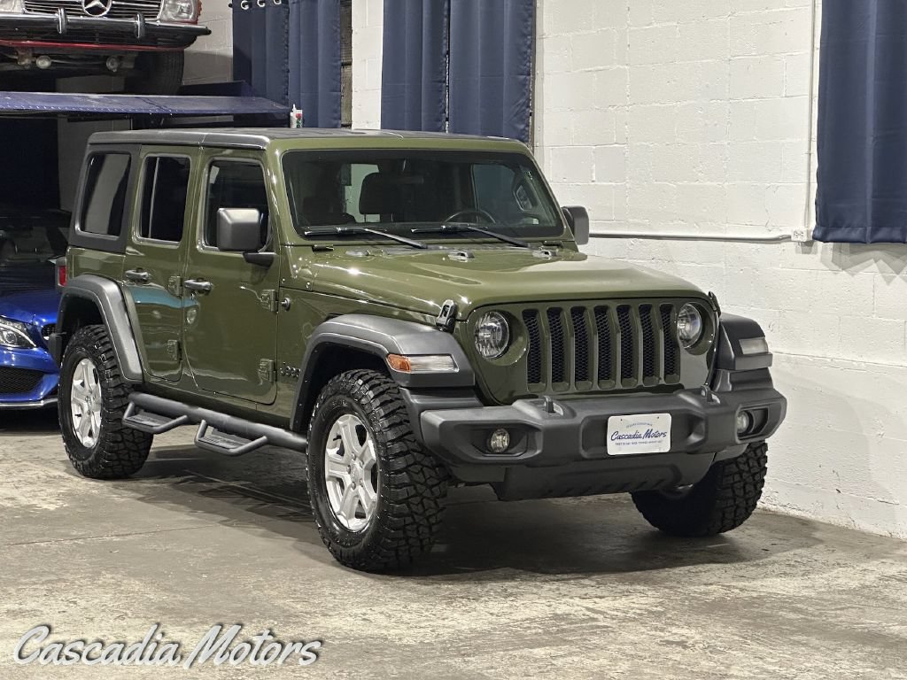 Used 2021 Jeep Wrangler Unlimited Sport AWD/4WD image 1