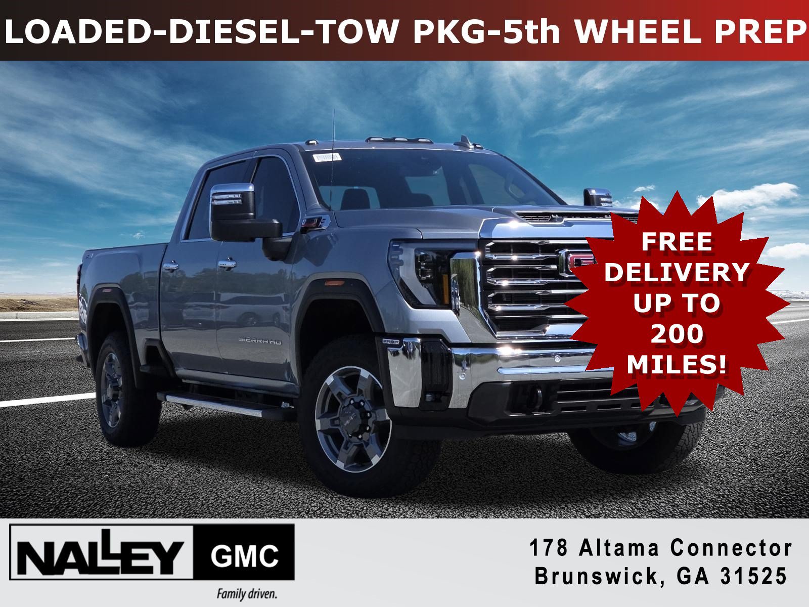New 2026 GMC Sierra 2500 SLT w/ SLT Premium Package
