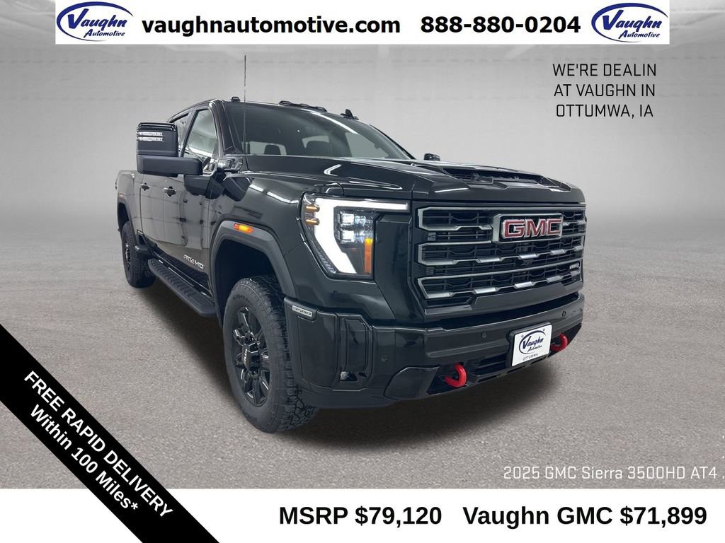 New 2025 GMC Sierra 3500 AT4 w/ AT4 Premium Plus Package