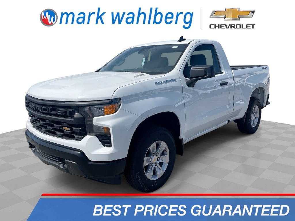 New 2026 Chevrolet Silverado 1500 W/T w/ WT Value Package AWD/4WD image 1