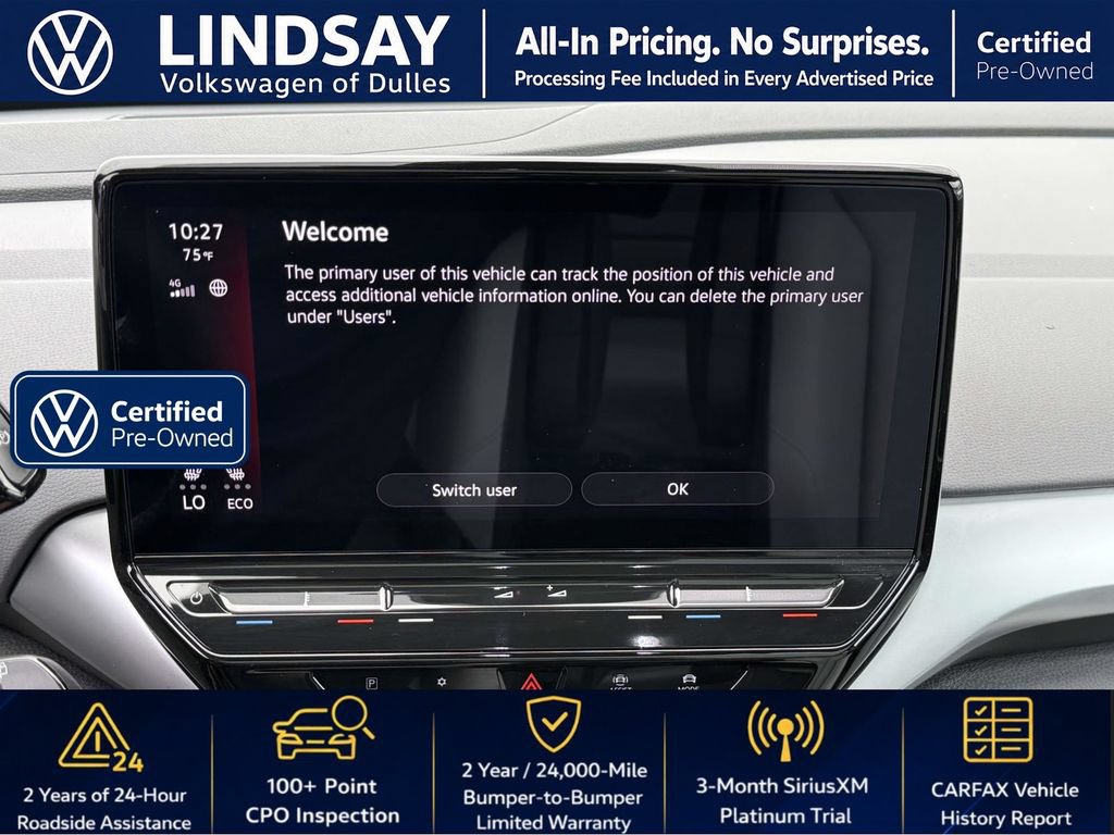 Used 2022 Volkswagen ID.4 Pro S w/ Gradient Package AWD/4WD image 18