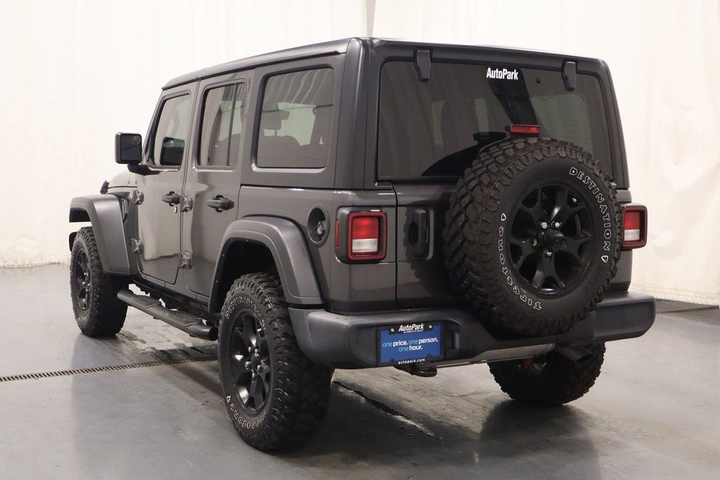 Certified 2022 Jeep Wrangler Unlimited Willys image 7