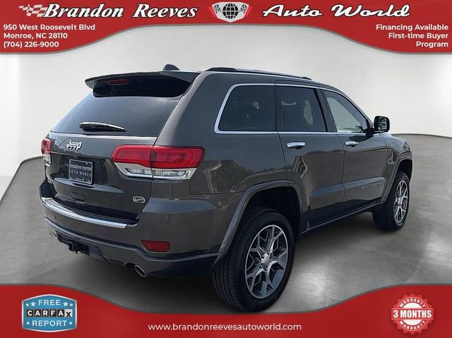Used 2021 Jeep Grand Cherokee Overland AWD/4WD image 5