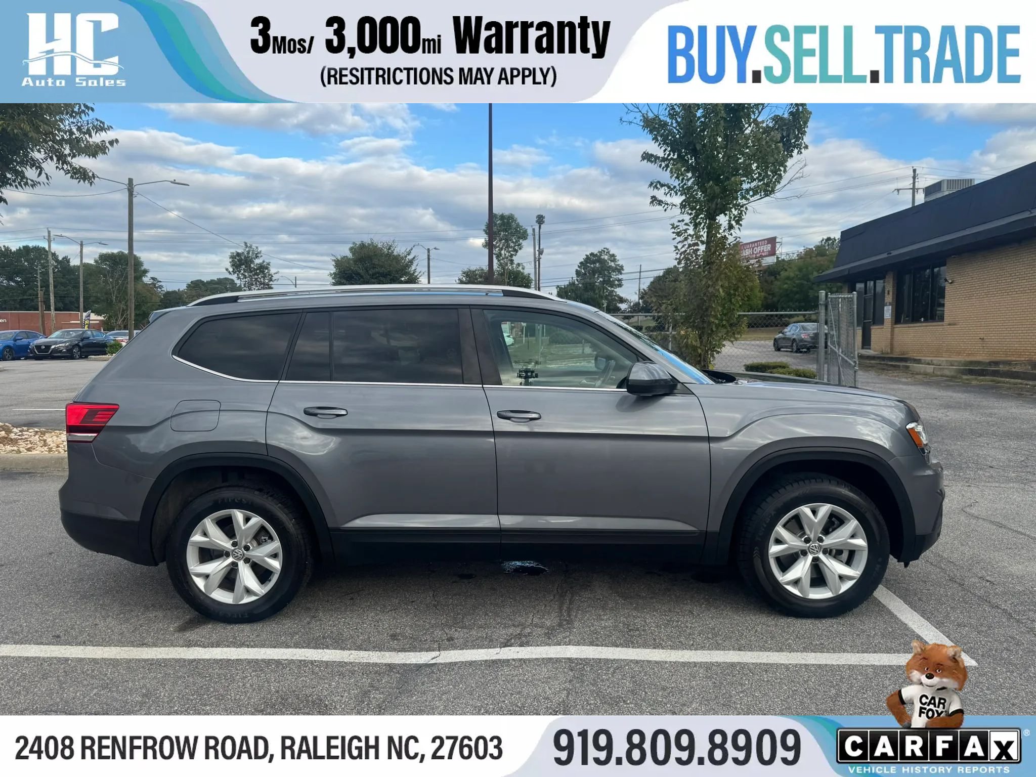 Used 2019 Volkswagen Atlas SE FWD image 6