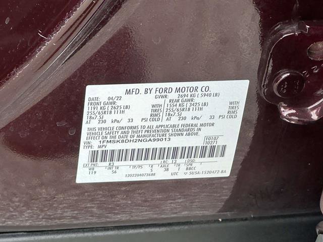 Used 2022 Ford Explorer XLT w/ Equipment Group 202A image 13