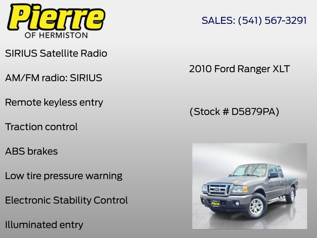 Used 2010 Ford Ranger XLT AWD/4WD image 6