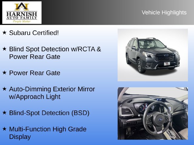 Certified 2024 Subaru Forester Premium AWD/4WD image 8