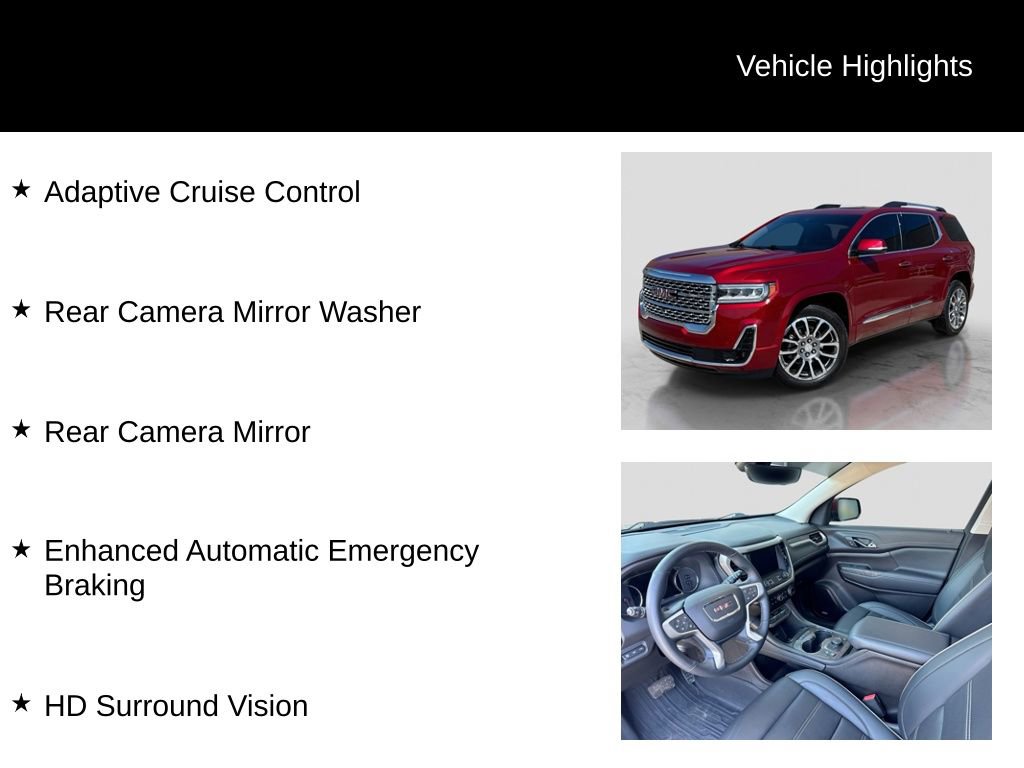 Used 2023 GMC Acadia Denali w/ Denali Ultimate Package image 31