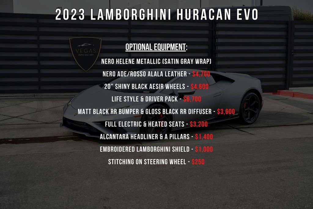 Used 2023 Lamborghini Huracan EVO image 5