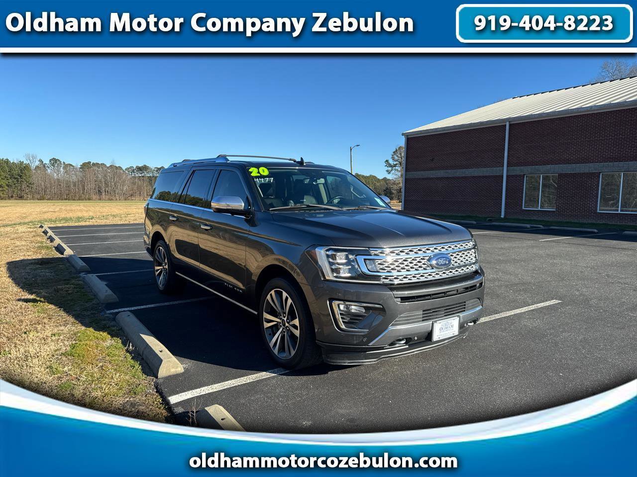 Used 2020 Ford Expedition Max Platinum image 1