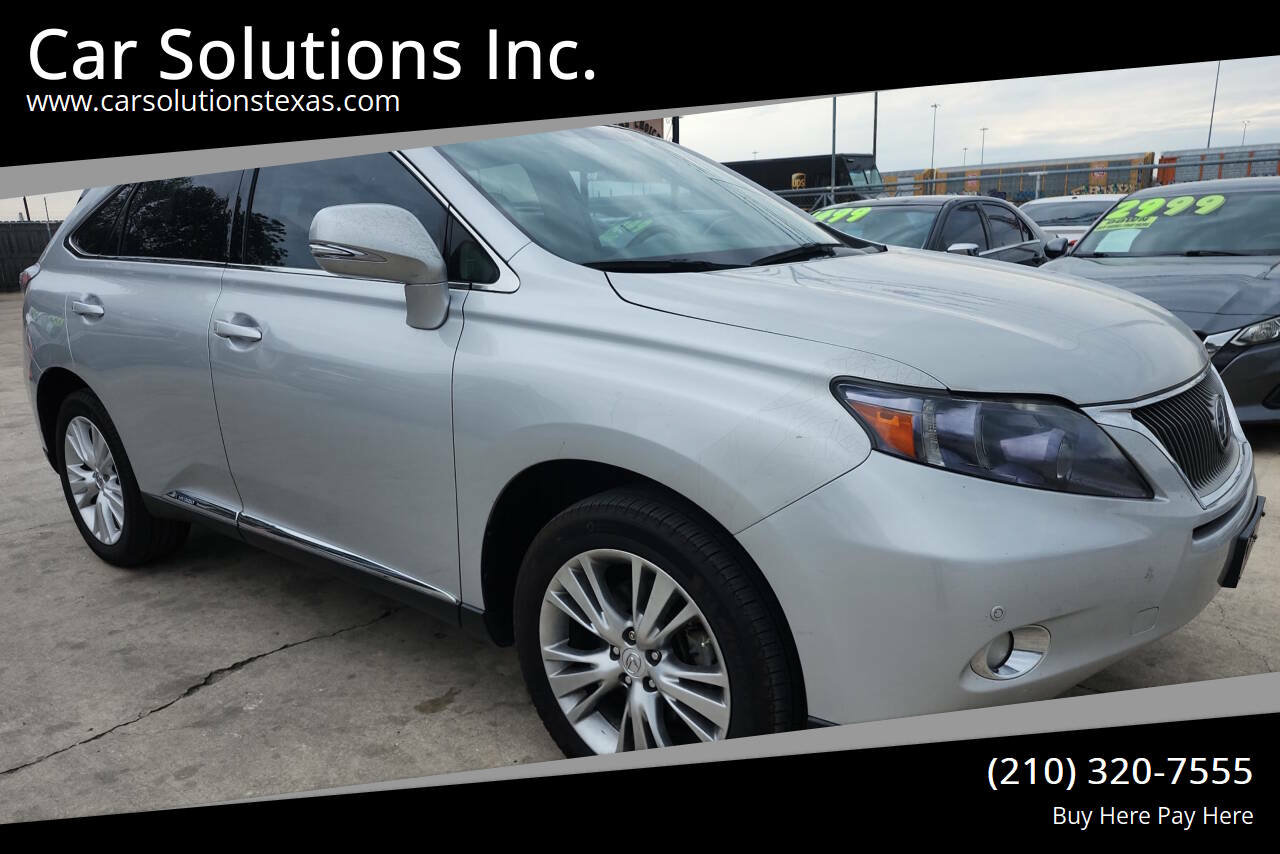 Used 2012 Lexus RX 450h FWD w/ Premium Pkg