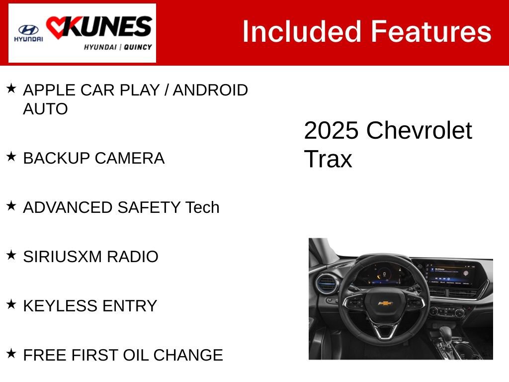 Used 2025 Chevrolet Trax LT FWD image 2