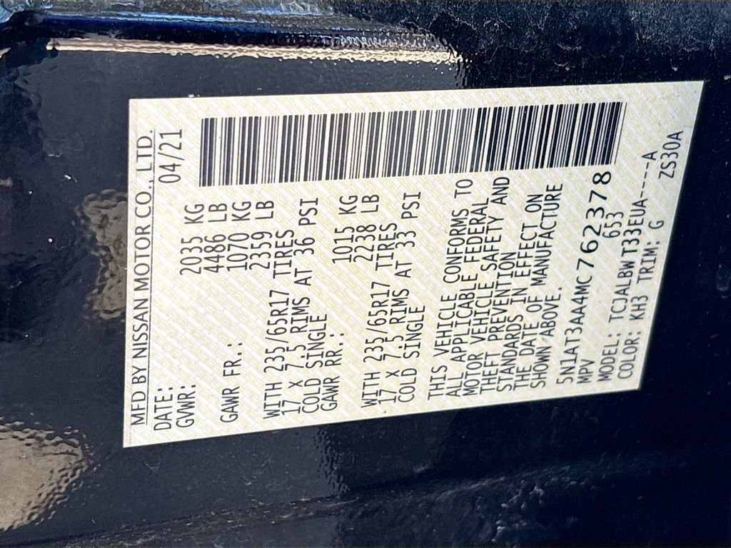 Used 2021 Nissan Rogue S image 30