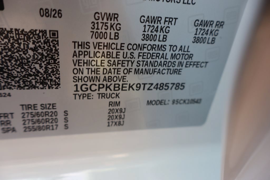 New 2026 Chevrolet Silverado 1500 Custom AWD/4WD image 26