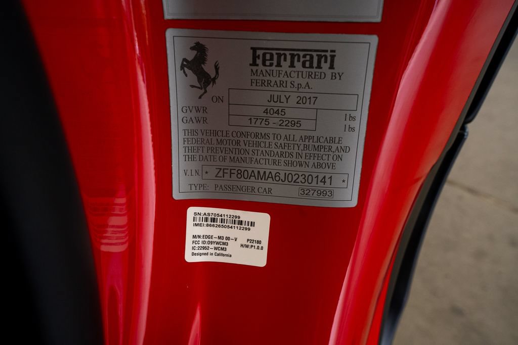 Used 2018 Ferrari 488 Spider RWD image 58