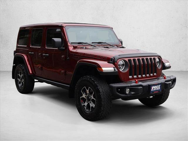 Used 2022 Jeep Wrangler Unlimited Rubicon w/ Steel Bumper Group AWD/4WD image 3