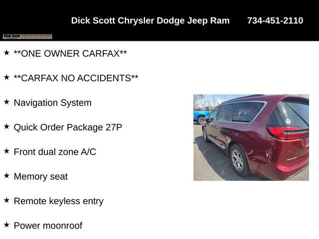 Used 2023 Chrysler Pacifica Limited image 8