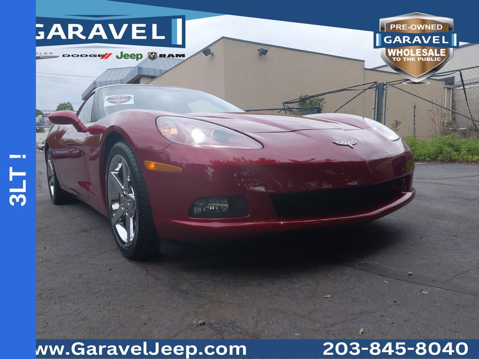 Used 2008 Chevrolet Corvette Coupe w/ Preferred Equipment Group RWD image 1