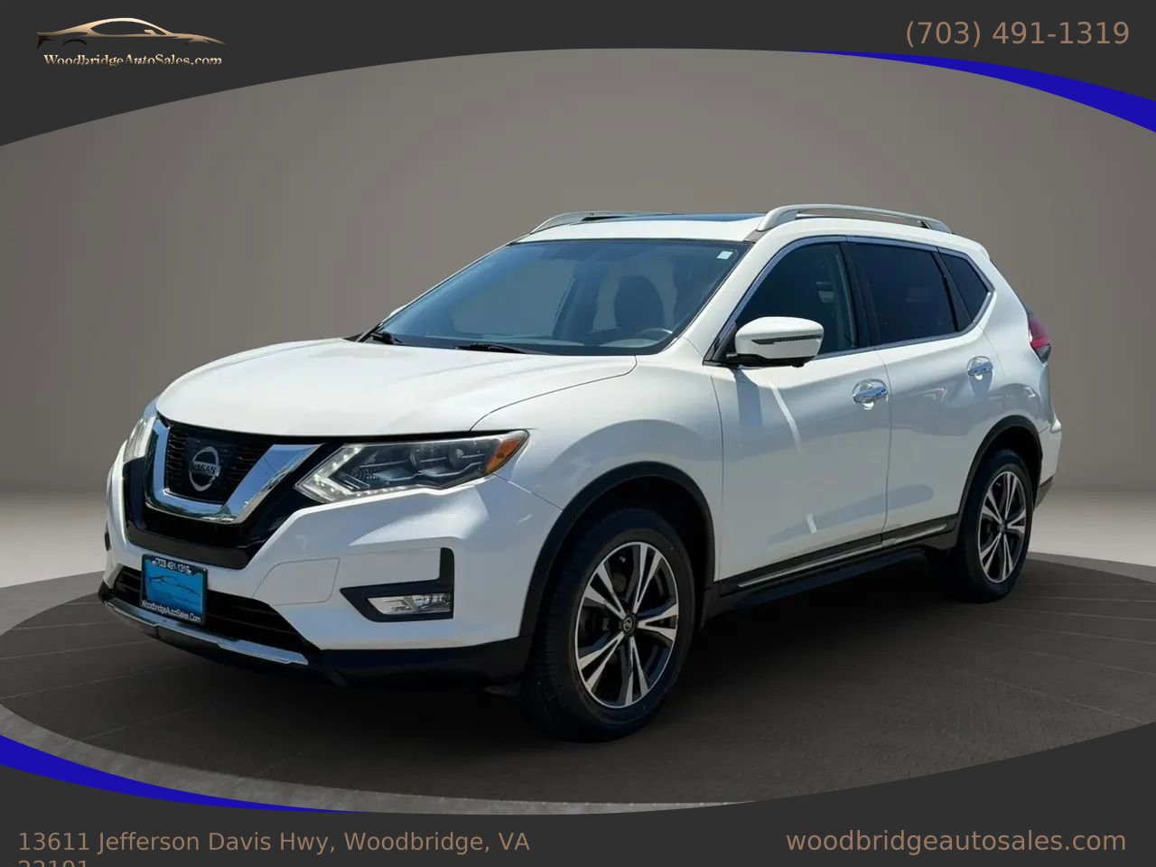 Used 2017 Nissan Rogue SL w/ SL Premium Package AWD/4WD image 8