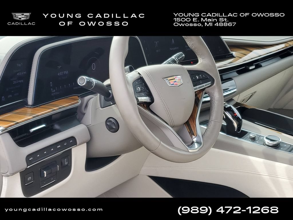 Used 2023 Cadillac Escalade Premium Luxury Platinum w/ Heavy-Duty Trailer Package AWD/4WD image 11