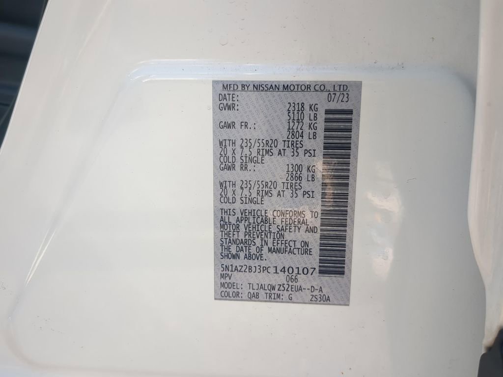 Used 2023 Nissan Murano SV w/ SV Midnight Edition Package FWD image 24