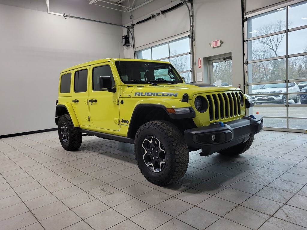 Used 2023 Jeep Wrangler Unlimited Rubicon 4xe w/ Cold Weather Group image 7