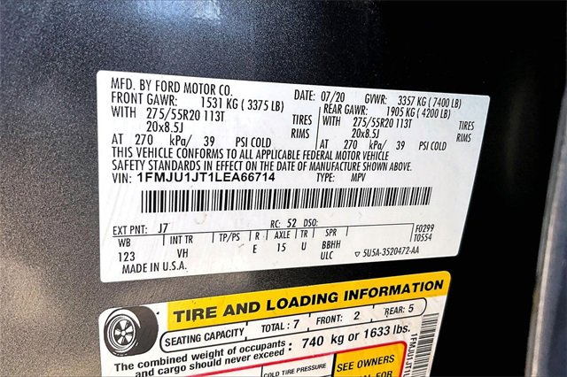 Used 2020 Ford Expedition XLT w/ Equipment Group 202A image 30