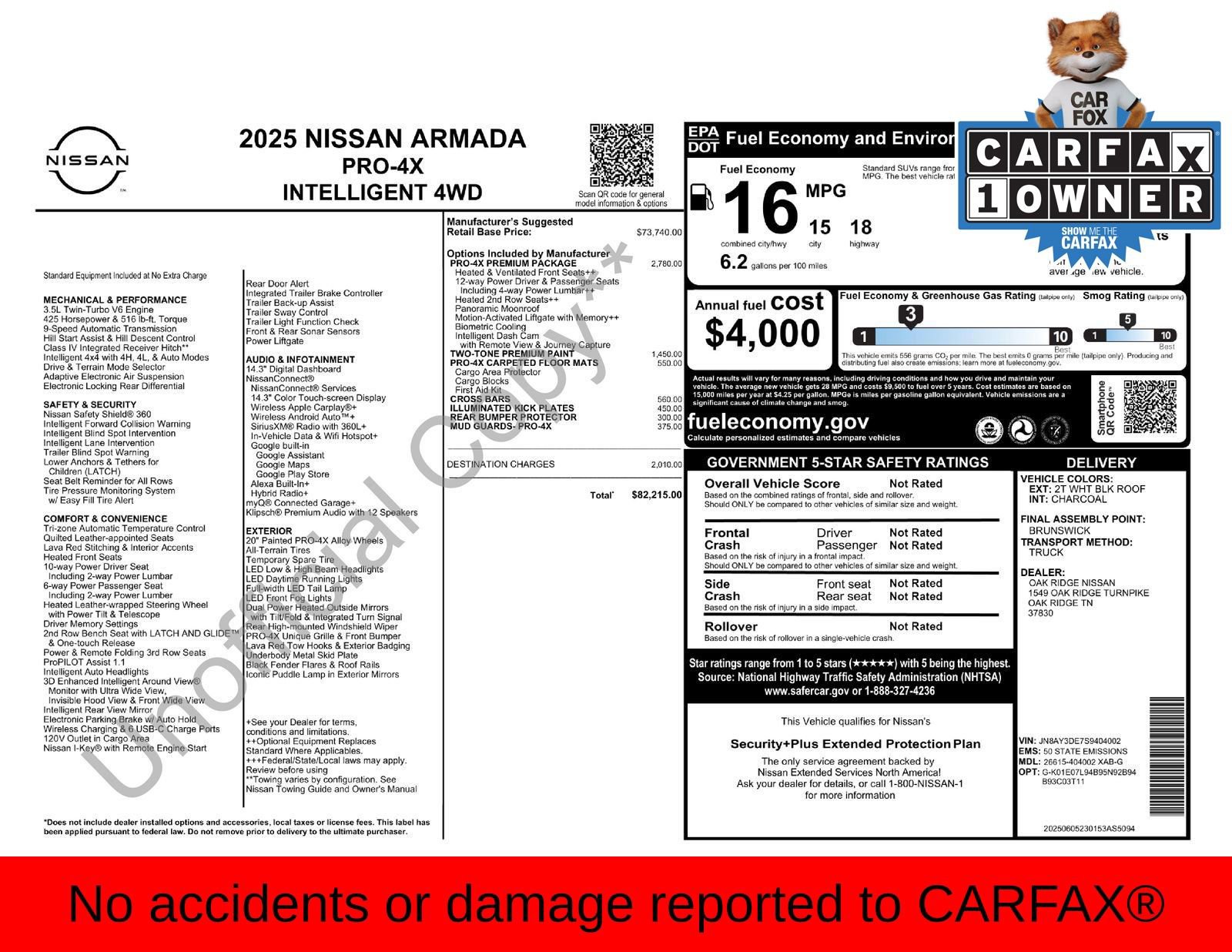 Used 2025 Nissan Armada PRO-4X w/ Pro-4X Premium Package image 3