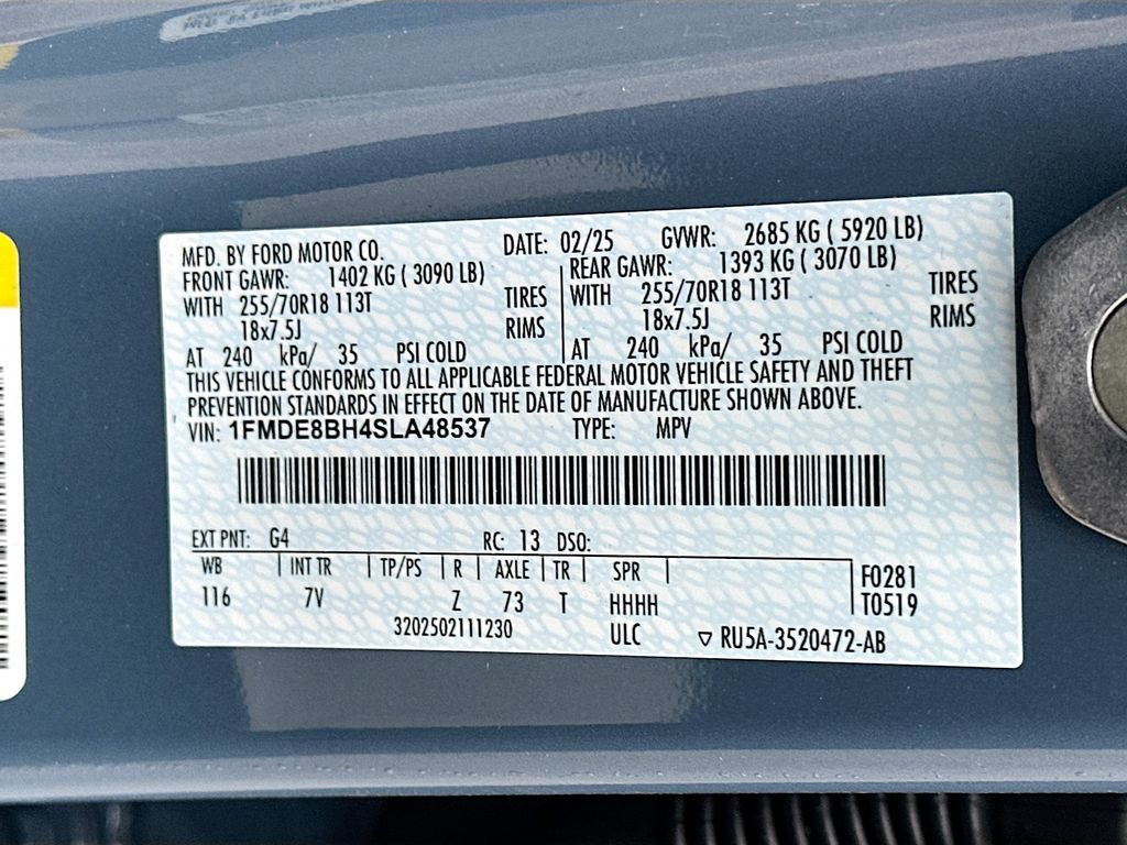 Used 2025 Ford Bronco Outer Banks AWD/4WD image 32