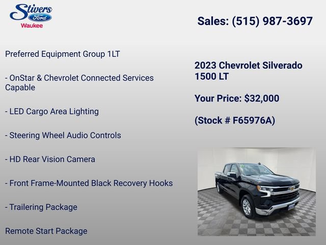 Used 2023 Chevrolet Silverado 1500 LT w/ Protection Package AWD/4WD image 28