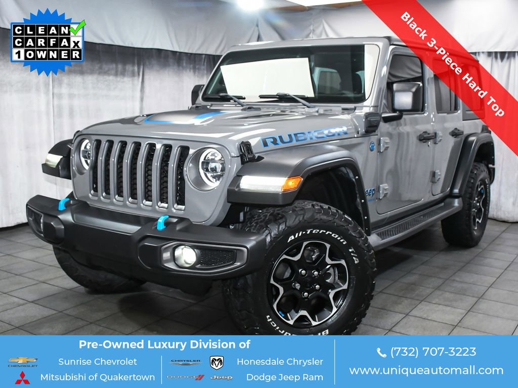 Used 2023 Jeep Wrangler Unlimited Rubicon 4xe AWD/4WD image 1