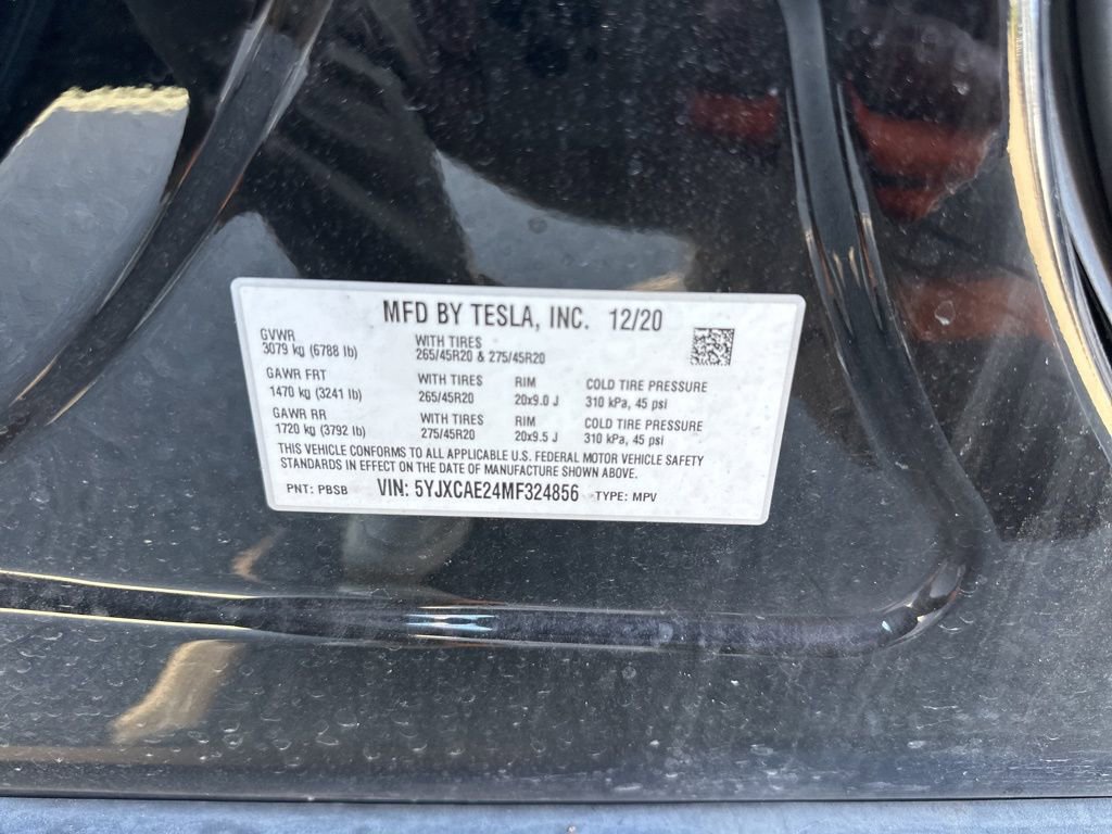 Used 2021 Tesla Model X Long Range AWD/4WD image 11