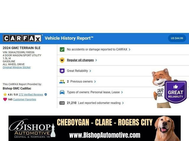 Used 2024 GMC Terrain SLE w/ Driver Convenience Package AWD/4WD image 7