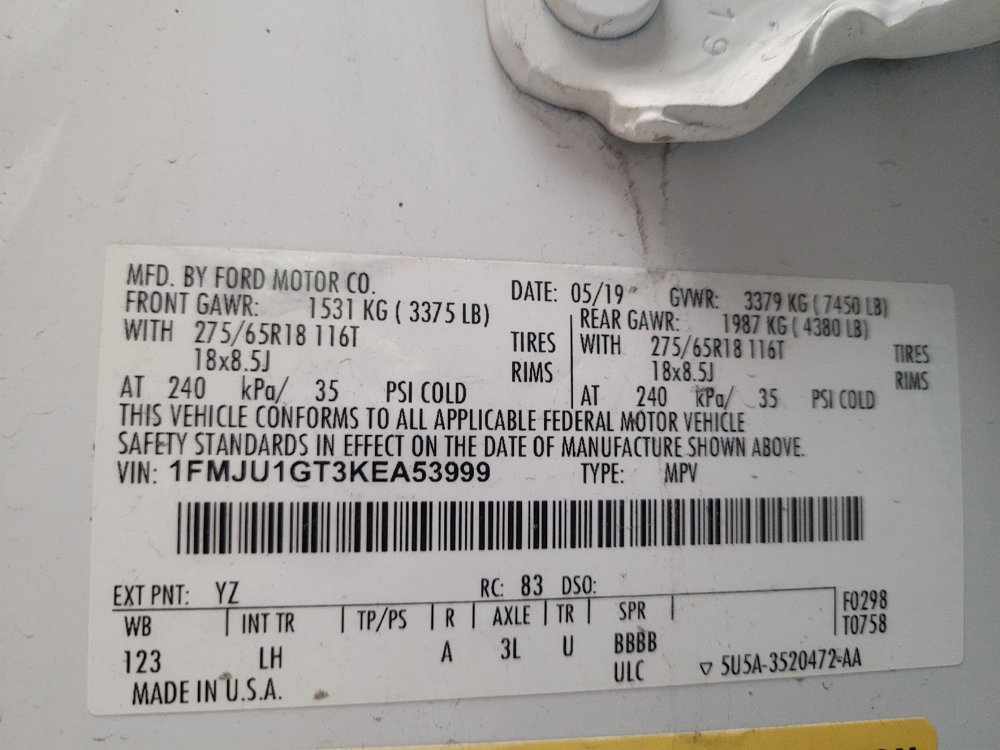 Used 2019 Ford Expedition XL AWD/4WD image 33