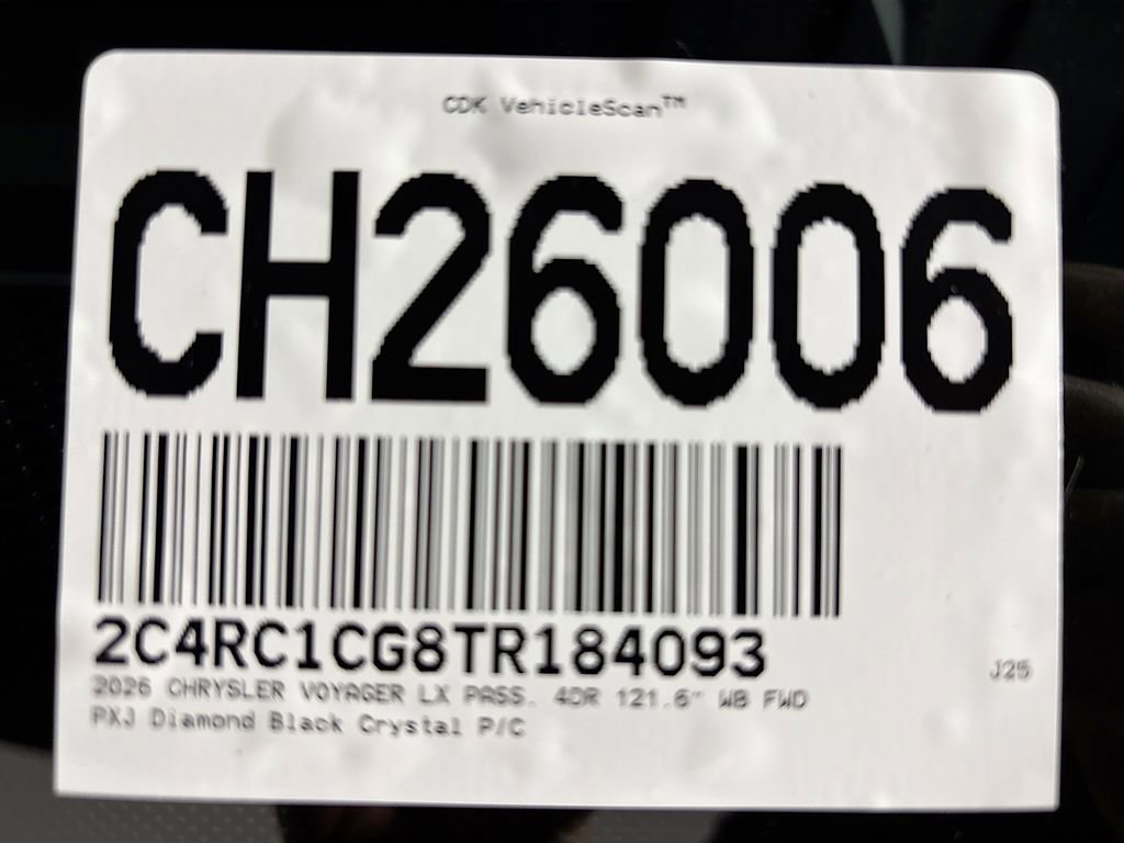 New 2026 Chrysler Voyager LX FWD image 22